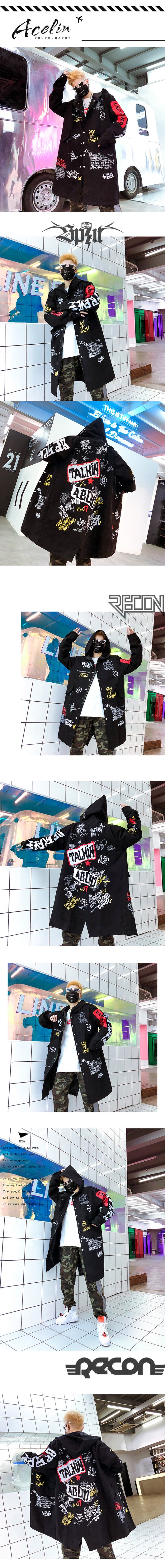 Abrigo Trinchera Hip Hop - Image 7