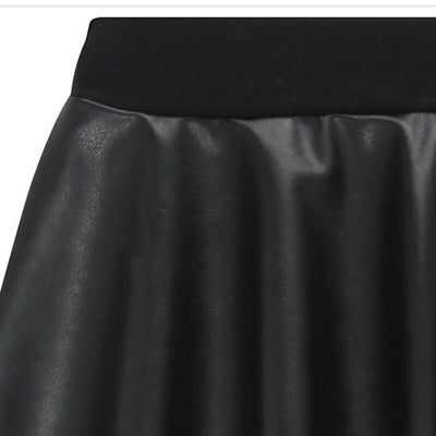 Leggings de Cuero PU con Costuras Decorativas para Mujer - Image 9
