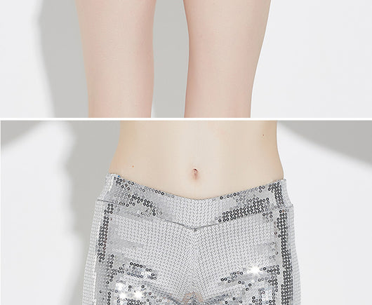 Shorts de Lentejuelas Elásticos y Ajustables - Image 20