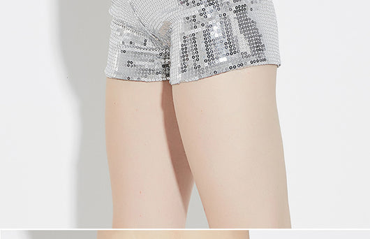 Shorts de Lentejuelas Elásticos y Ajustables - Image 24