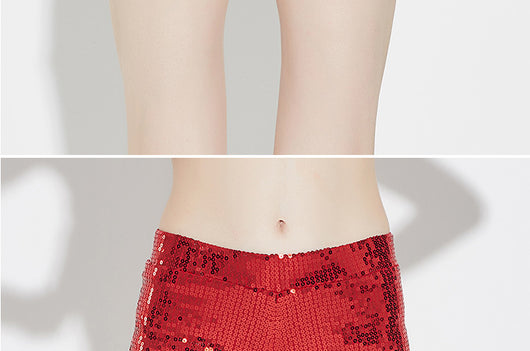 Shorts de Lentejuelas Elásticos y Ajustables - Image 26