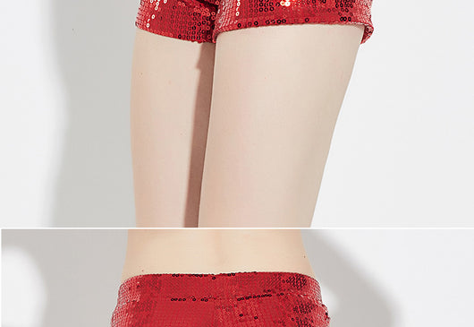 Shorts de Lentejuelas Elásticos y Ajustables - Image 30