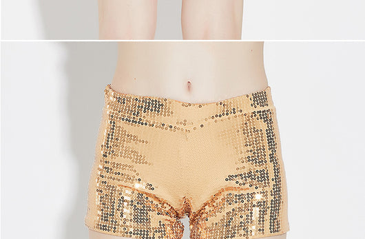 Shorts de Lentejuelas Elásticos y Ajustables - Image 32