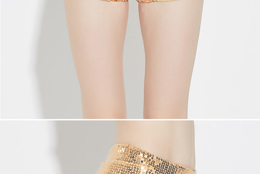 Shorts de Lentejuelas Elásticos y Ajustables - Image 33