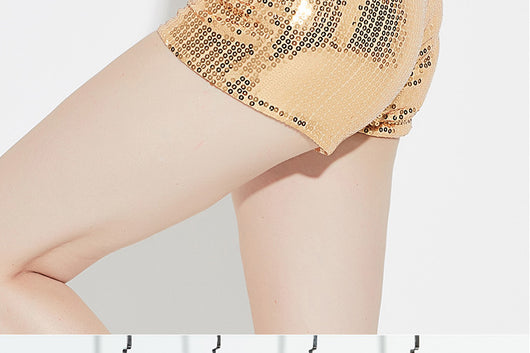 Shorts de Lentejuelas Elásticos y Ajustables - Image 36