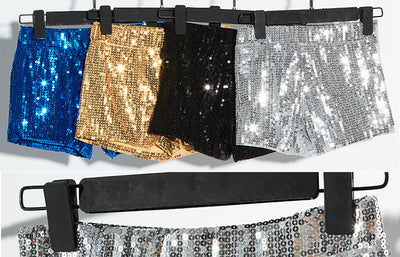 Shorts de Lentejuelas Elásticos y Ajustables - Image 37