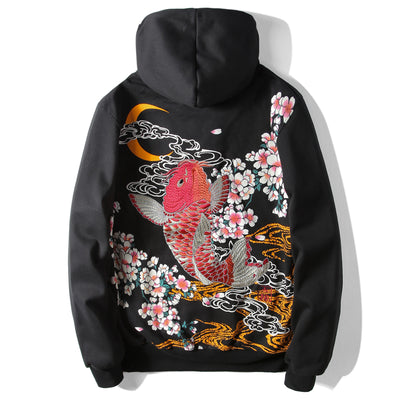 Suéter con Bordado de Peces Koi - Image 9