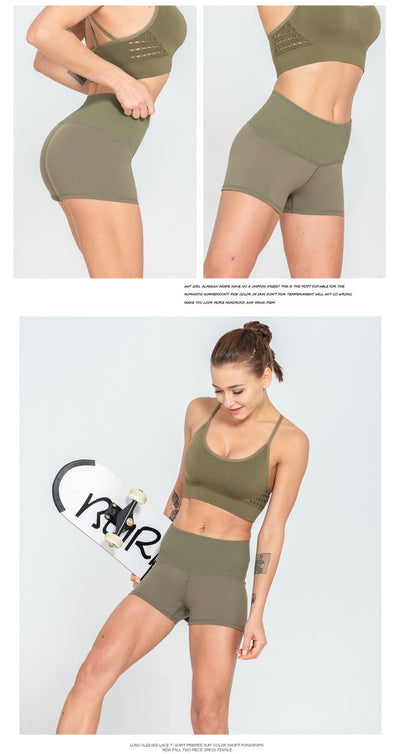 Pantalones Deportivos Cintura Alta Melocotón - Image 10