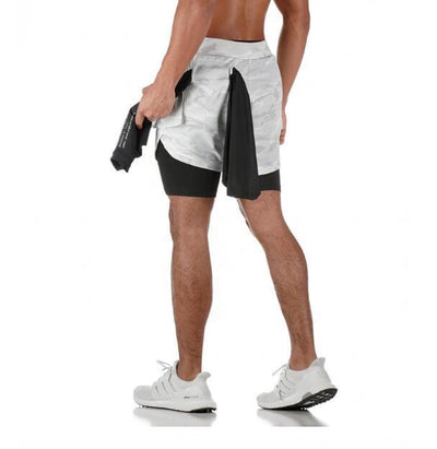 Shorts de Entrenamiento Doble Capa para Correr - Image 11
