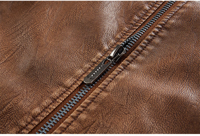 Chaqueta de Cuero Premium Talla Grande - Estilo Europeo y Americano - Image 23