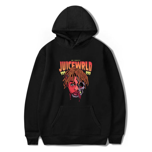 Sudadera con Capucha Estampada Suelta Unisex - Image 3
