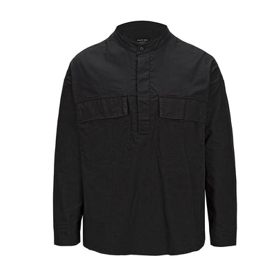 Camisa de Trabajo con Cuello de Banda - Image 12