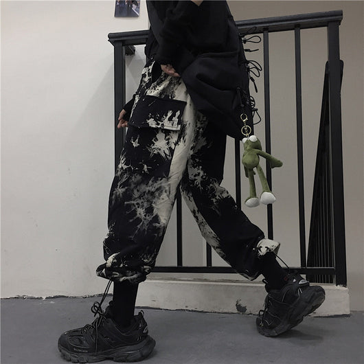 Pantalones Sueltos Tie-Dye Efecto Degradado - Image 12