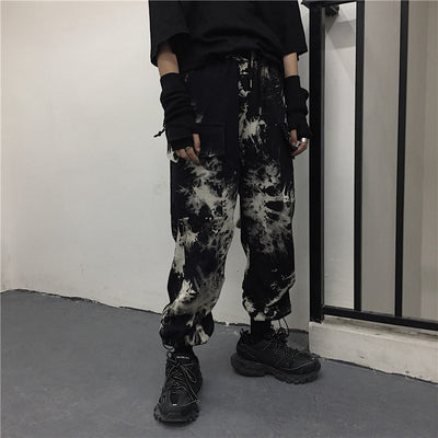 Pantalones Sueltos Tie-Dye Efecto Degradado - Image 13