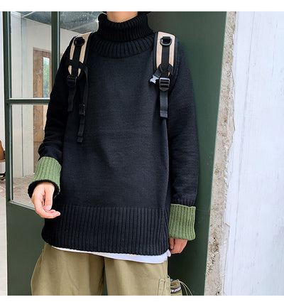 Suéter de Cuello Alto para Hombre - Image 27