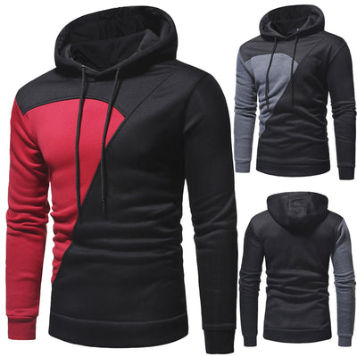 Sudadera con Capucha de Bloques de Color - Image 8