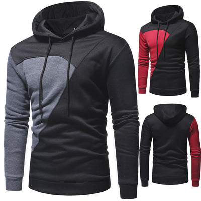 Sudadera con Capucha de Bloques de Color - Image 9