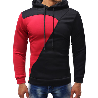 Sudadera con Capucha de Bloques de Color - Image 10