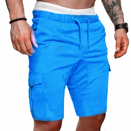 Pantalones Cortos Ajustados con Cintura Elástica para Hombre - Image 13
