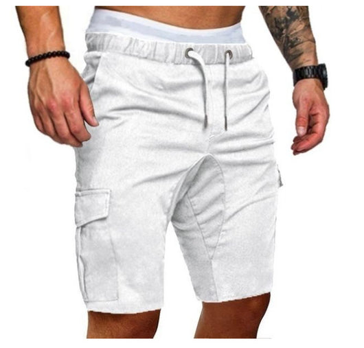 Pantalones Cortos Ajustados con Cintura Elástica para Hombre - Image 14