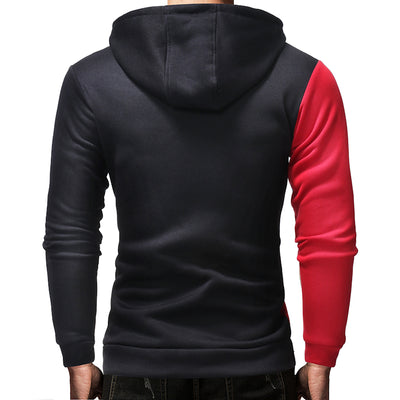 Sudadera con Capucha de Bloques de Color - Image 11