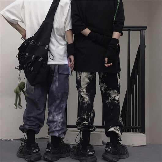 Pantalones Sueltos Tie-Dye Efecto Degradado - Image 19