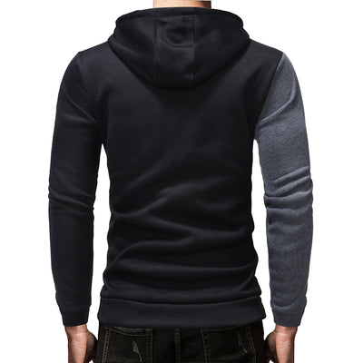 Sudadera con Capucha de Bloques de Color - Image 13
