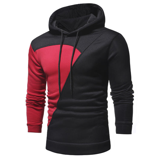 Sudadera con Capucha de Bloques de Color - Image 17
