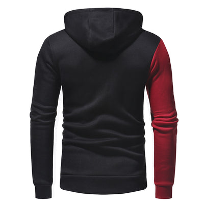 Sudadera con Capucha de Bloques de Color - Image 18