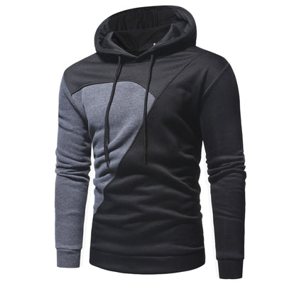 Sudadera con Capucha de Bloques de Color - Image 22