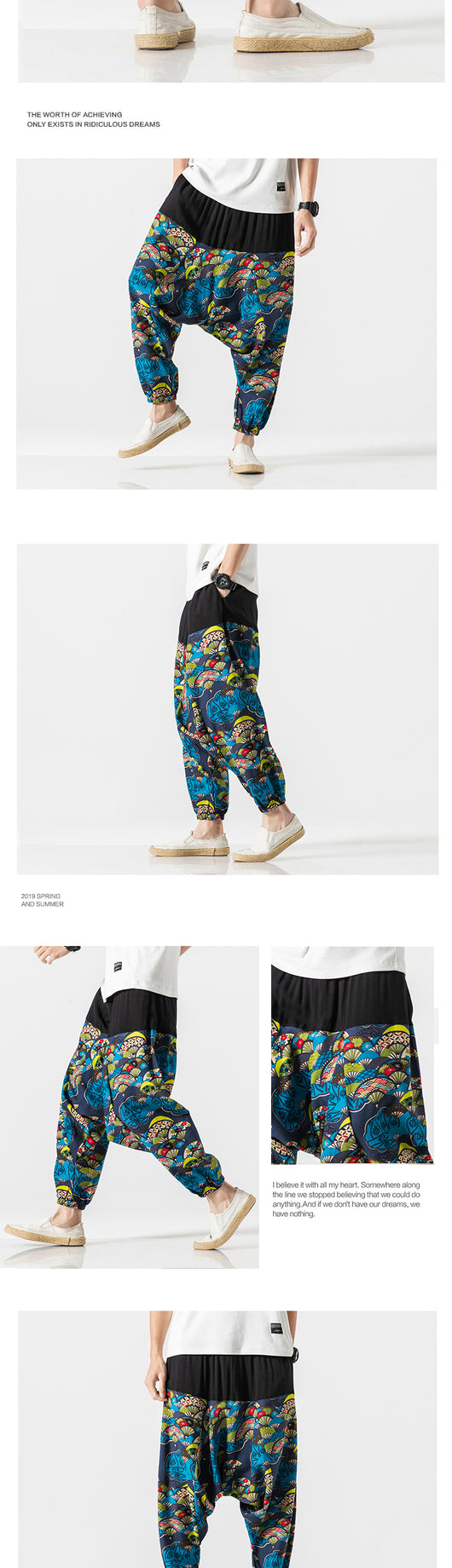Pantalones Harem Cómodos y Versátiles - Image 9
