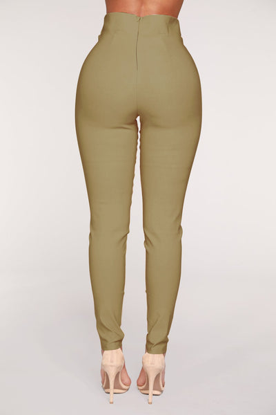 Pantalones Slim Elásticos con Detalle de Moño Europeo-Americano - Image 16