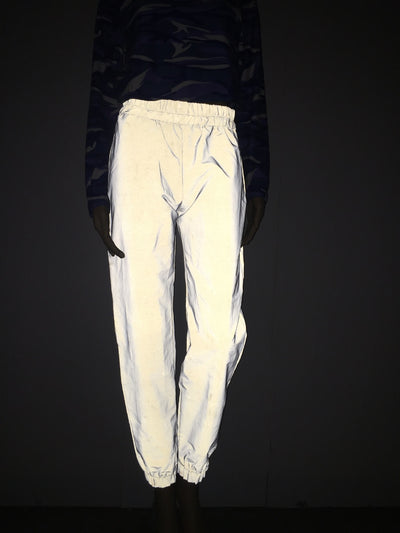 Pantalones Casuales Elásticos Luminosos para Mujer - Image 9