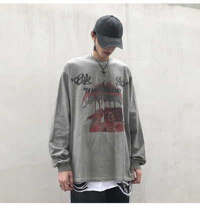 Playera Manga Larga Oscura para Hombre - Image 15