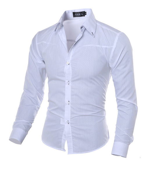 Camisas Ajustadas para Hombre con Diseño de Cuadros y Rayas Premium - Image 15