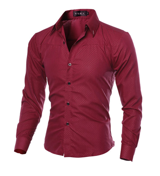 Camisas Ajustadas para Hombre con Diseño de Cuadros y Rayas Premium - Image 19