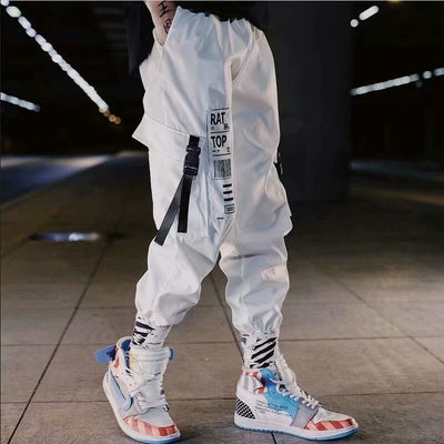 Pantalones deportivos cropped holgados - Image 10