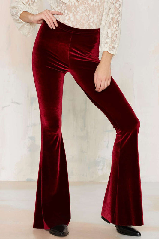 Pantalones Casuales Velvet Micro para Mujer - Image 4