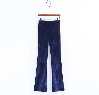 Pantalones Casuales Velvet Micro para Mujer - Image 18
