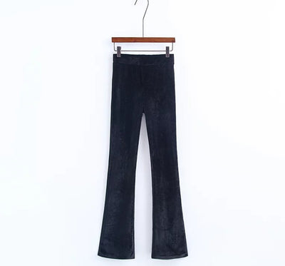 Pantalones Casuales Velvet Micro para Mujer - Image 19