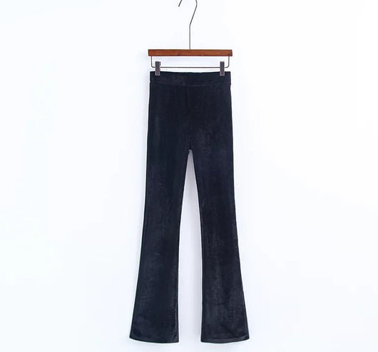 Pantalones Casuales Velvet Micro para Mujer - Image 19