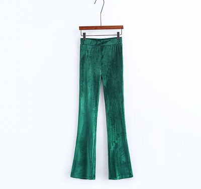 Pantalones Casuales Velvet Micro para Mujer - Image 20