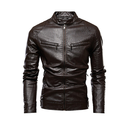 Chaqueta de Cuero PU Hardwear para Hombre - Image 9