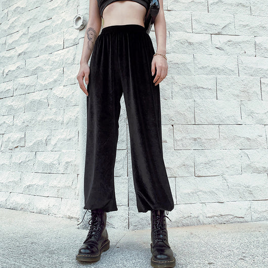 Pantalones Harem de Terciopelo con Tirantes Ajustables - Image 15