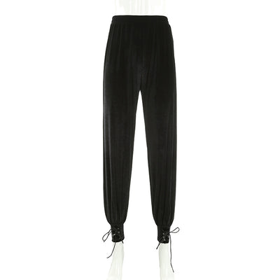 Pantalones Harem de Terciopelo con Tirantes Ajustables - Image 21
