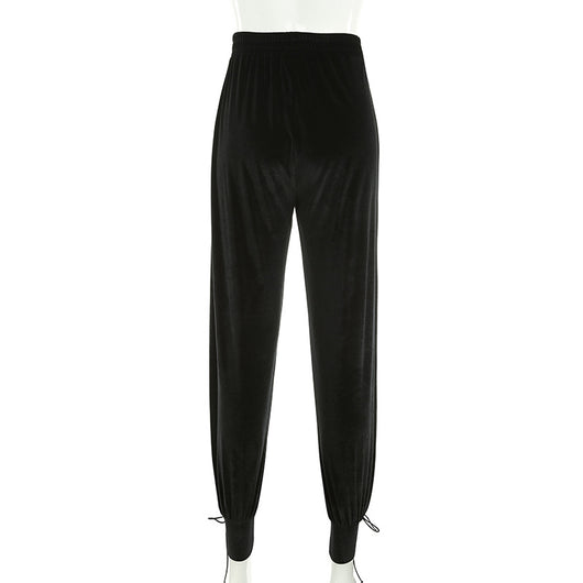 Pantalones Harem de Terciopelo con Tirantes Ajustables - Image 22