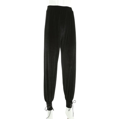 Pantalones Harem de Terciopelo con Tirantes Ajustables - Image 24