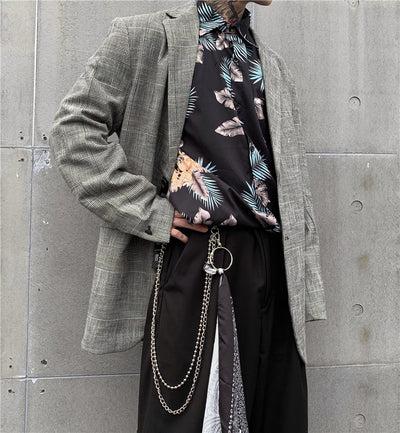 Traje Suelto de Manga Larga para Hombre - Estilo Moderno - Image 10