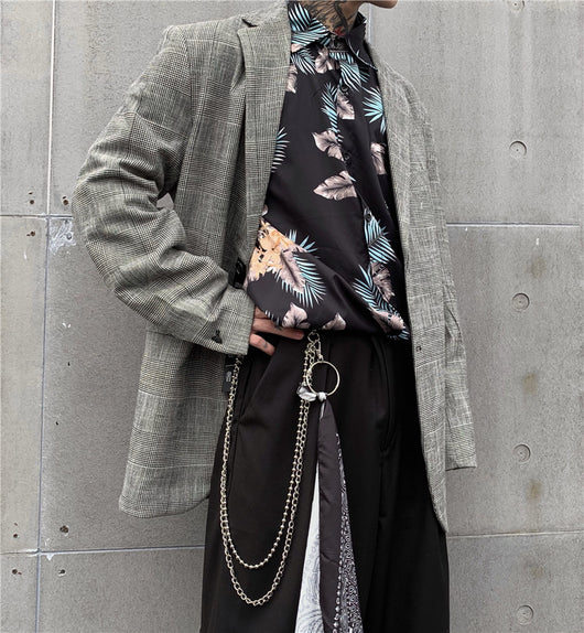 Traje Suelto de Manga Larga para Hombre - Estilo Moderno - Image 10