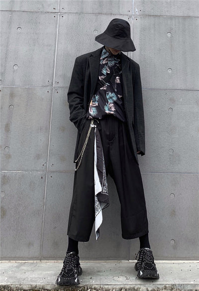 Traje Suelto de Manga Larga para Hombre - Estilo Moderno - Image 11